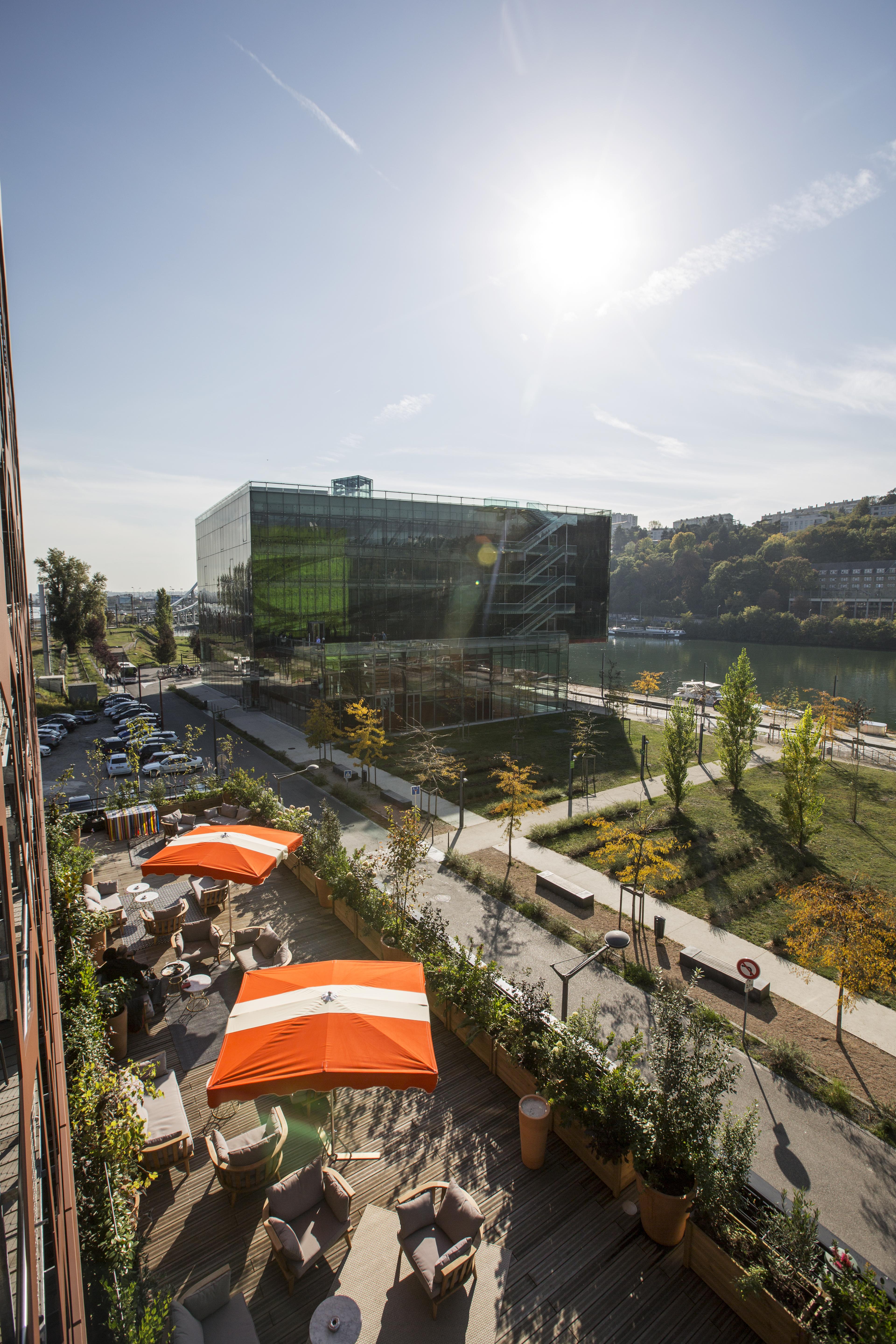 Mob Hotel Lyon Confluence Bagian luar foto